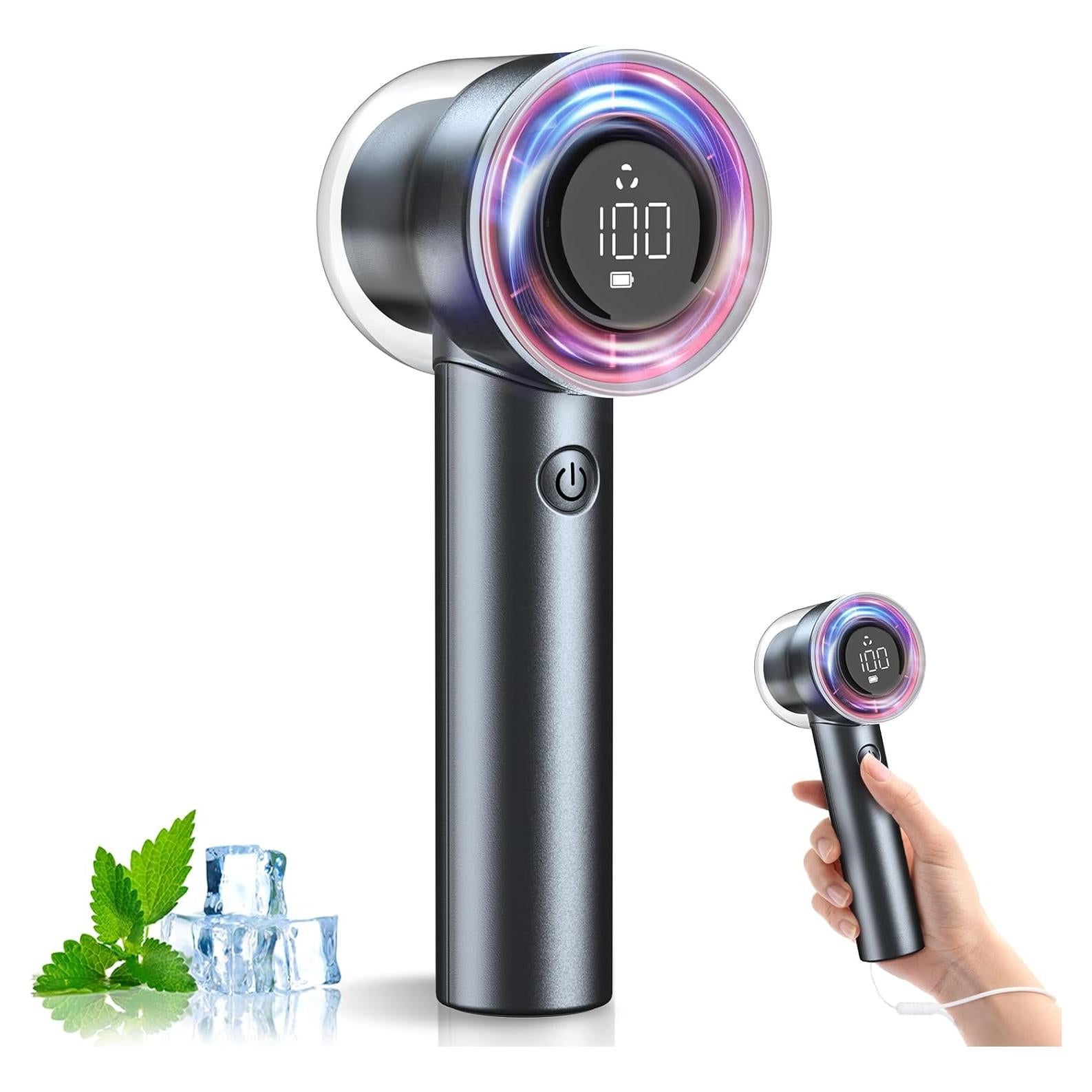 Ventilador Portátil de Mano JINLICTE F23 15000RPM Batería 5000mAh