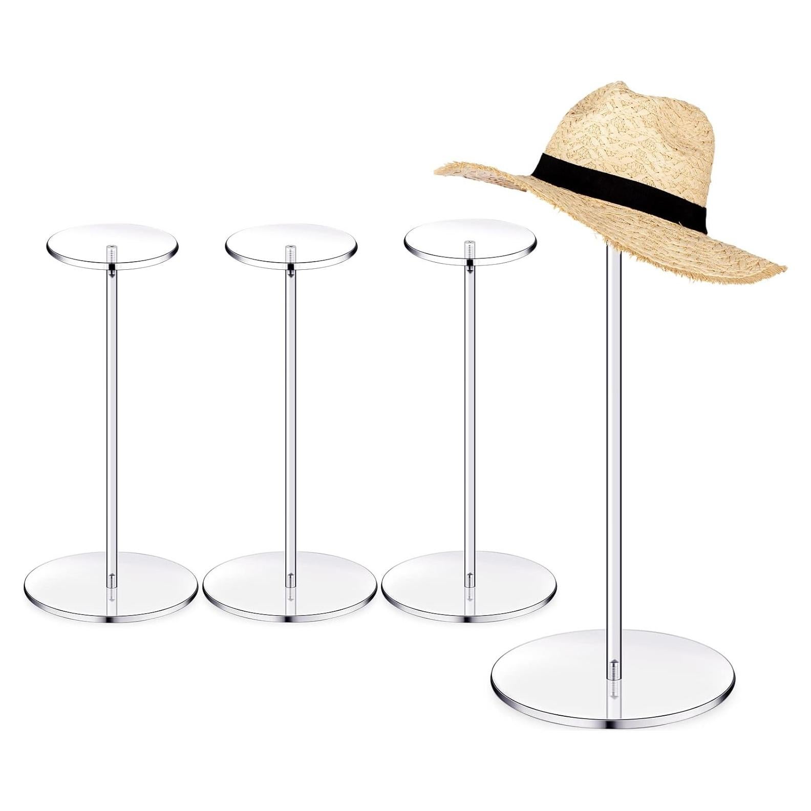 Soportes Acrílicos para Sombreros Chunful - Juego de 4 - 30 cm