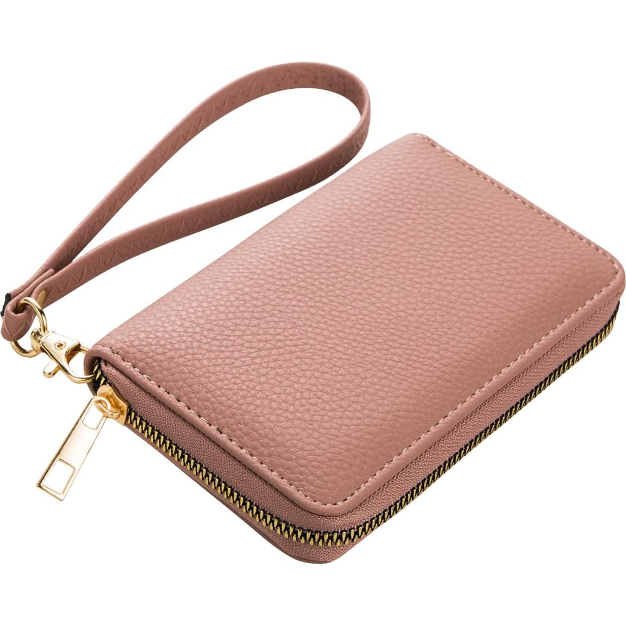 Cartera Portatarjetas RFID FACAI Malva - Compacta para Mujeres