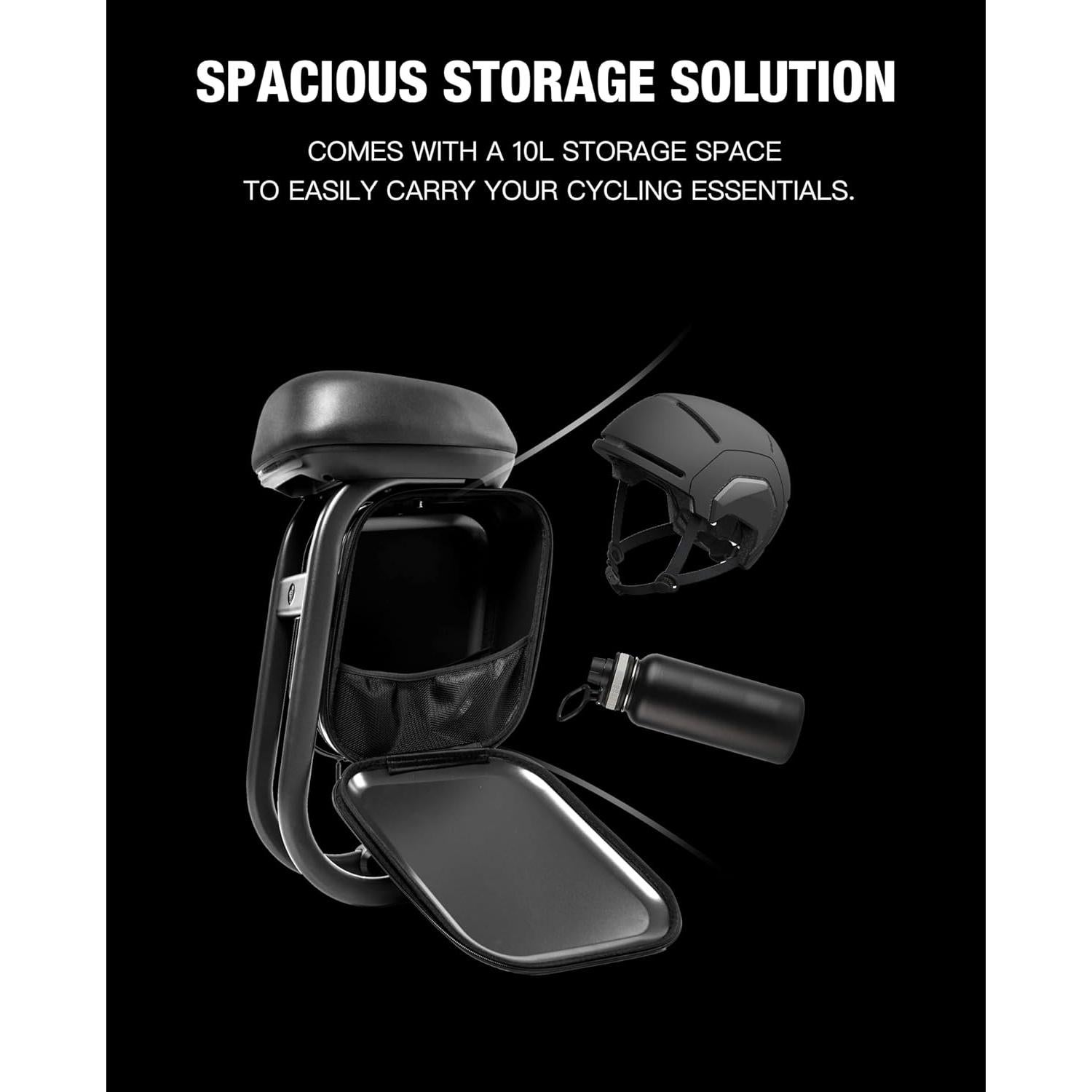 Asiento de Scooter STIO para Ninebot MAX G2 G65 con Bolsa 10L