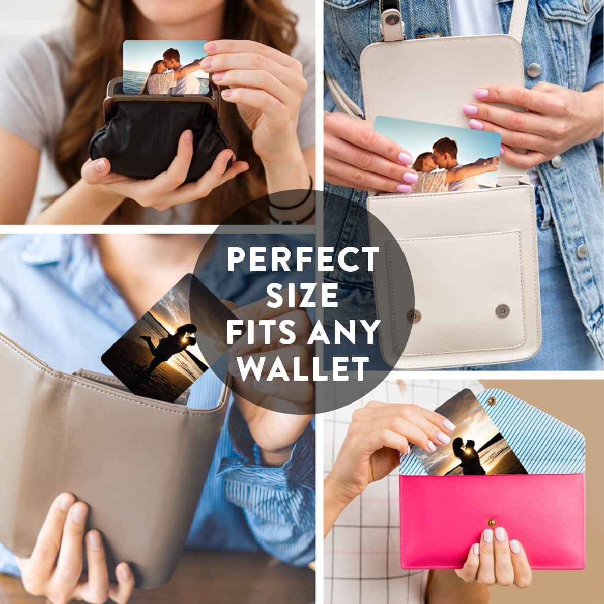 Inserto de Tarjeta de Metal Personalizado Andaz Press 8.57x5.40cm