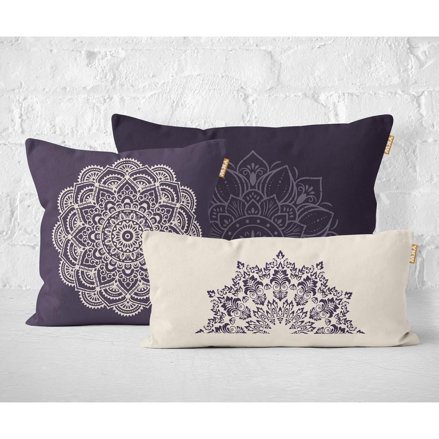 Plantillas de Mandala YKW 4 Pack Reutilizables 36.8x19.6 cm