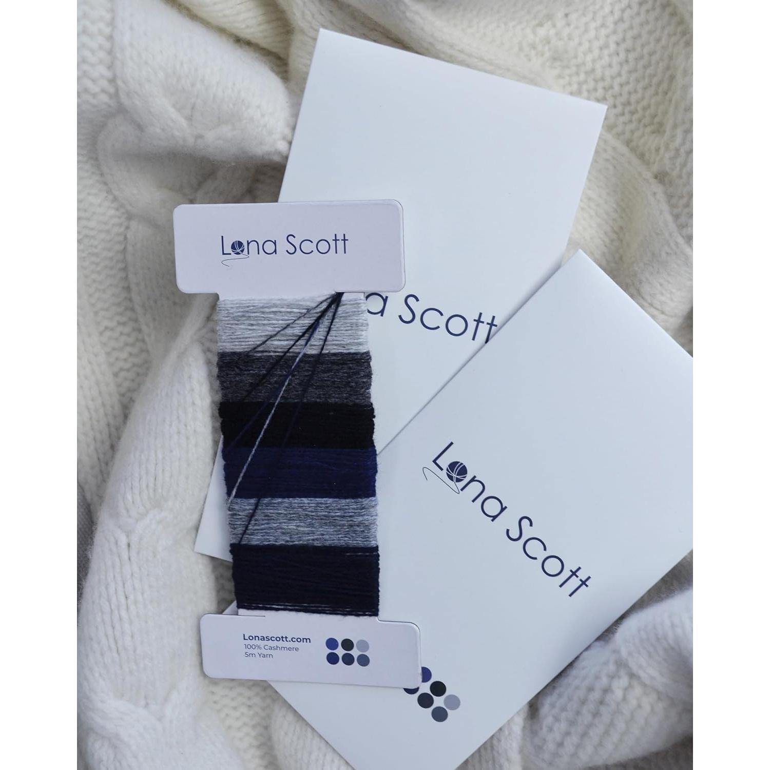 Hilo de Darnado de Cachemira Lona Scott 30m 6 Colores Mezclados