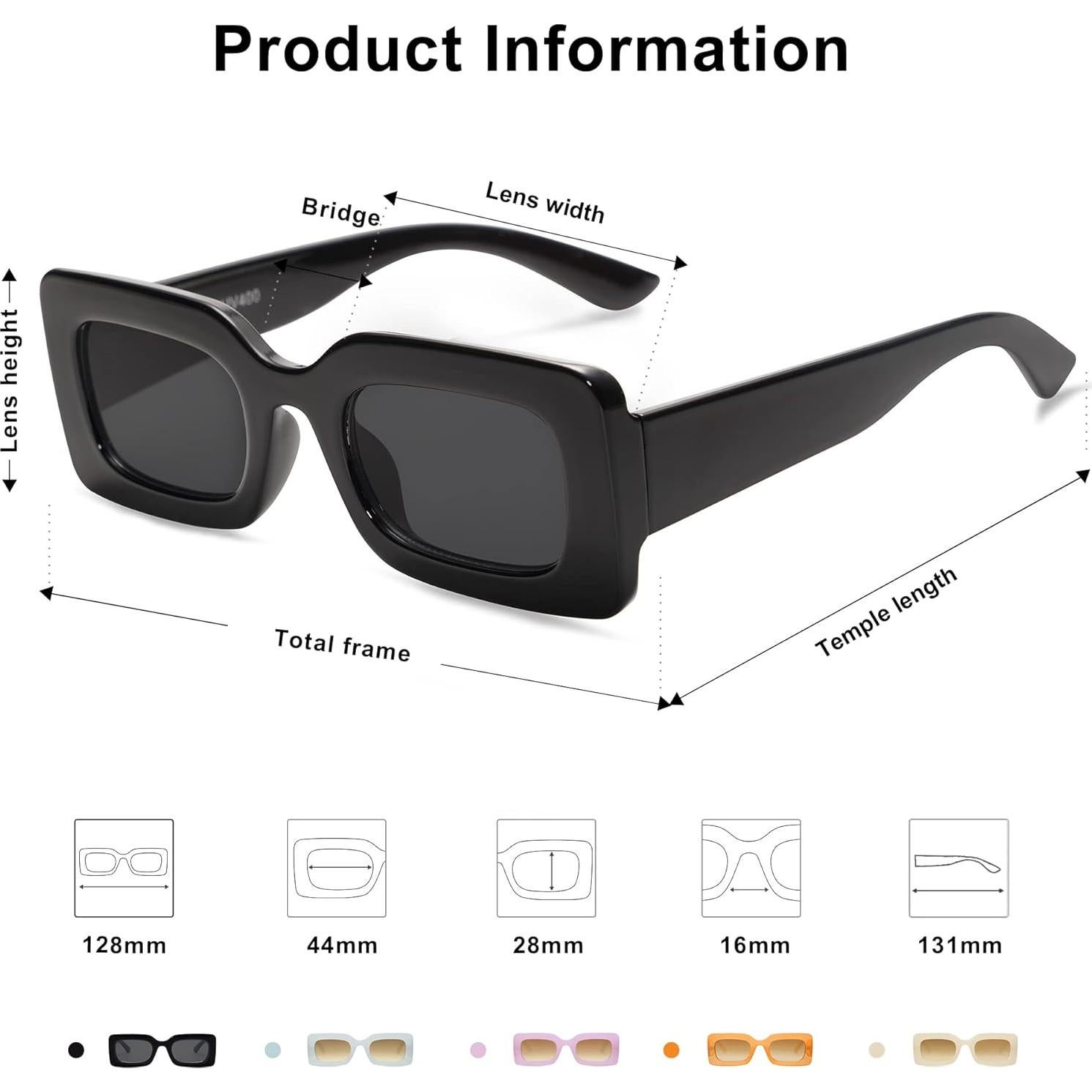 Gafas de sol SOJOS UV400 para niñas 1-2 años, diseño moderno