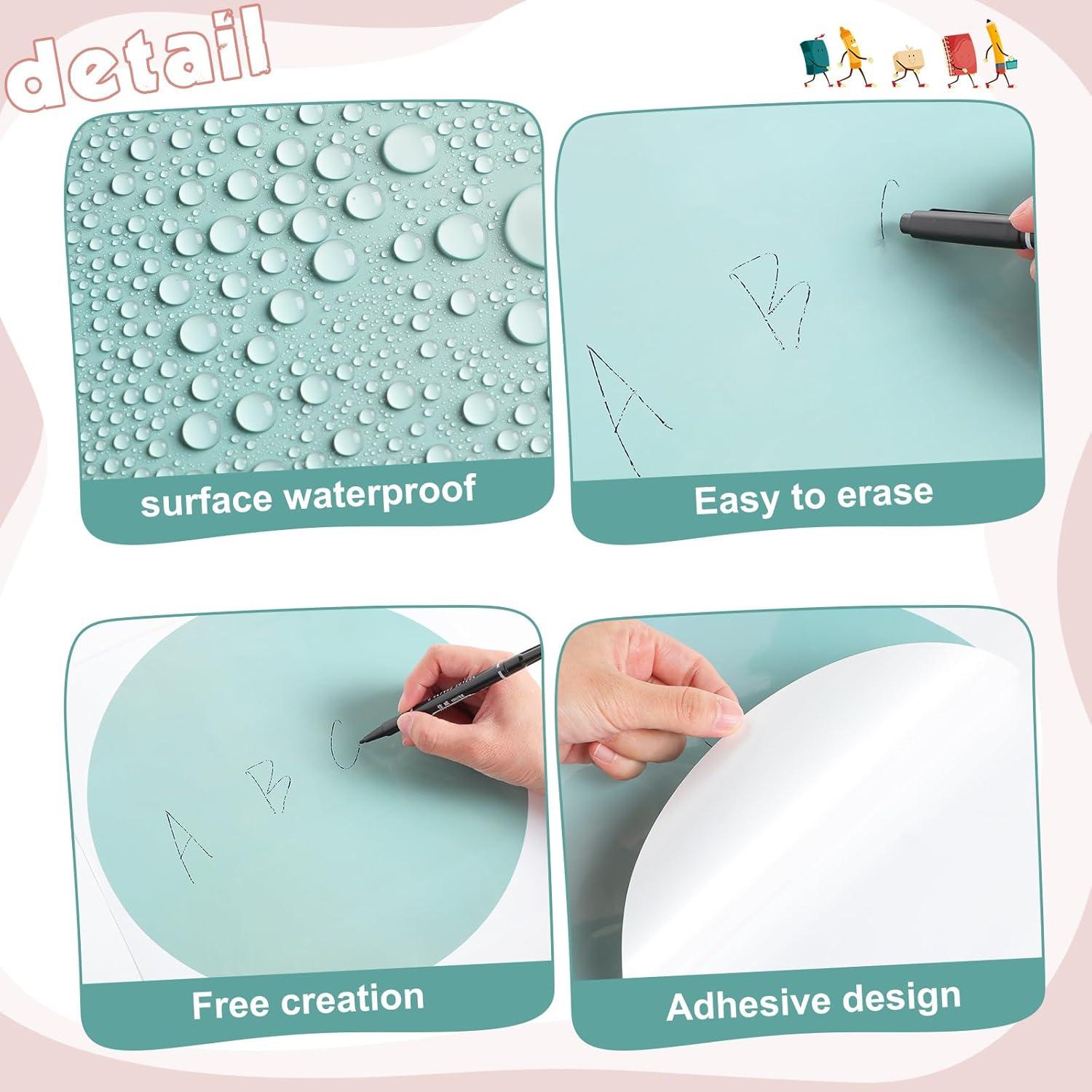 Puntos de Borrado Coloridos Lincia - 24 Piezas 27 cm