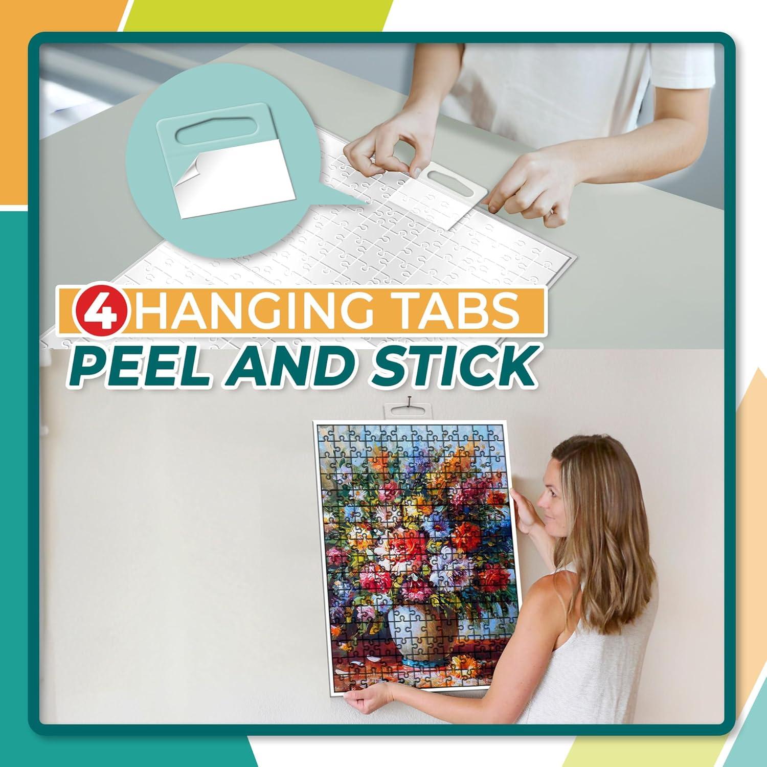 HASHI Puzzle Saver 4 Hojas 31.5 x 38.9 cm con Ganchos