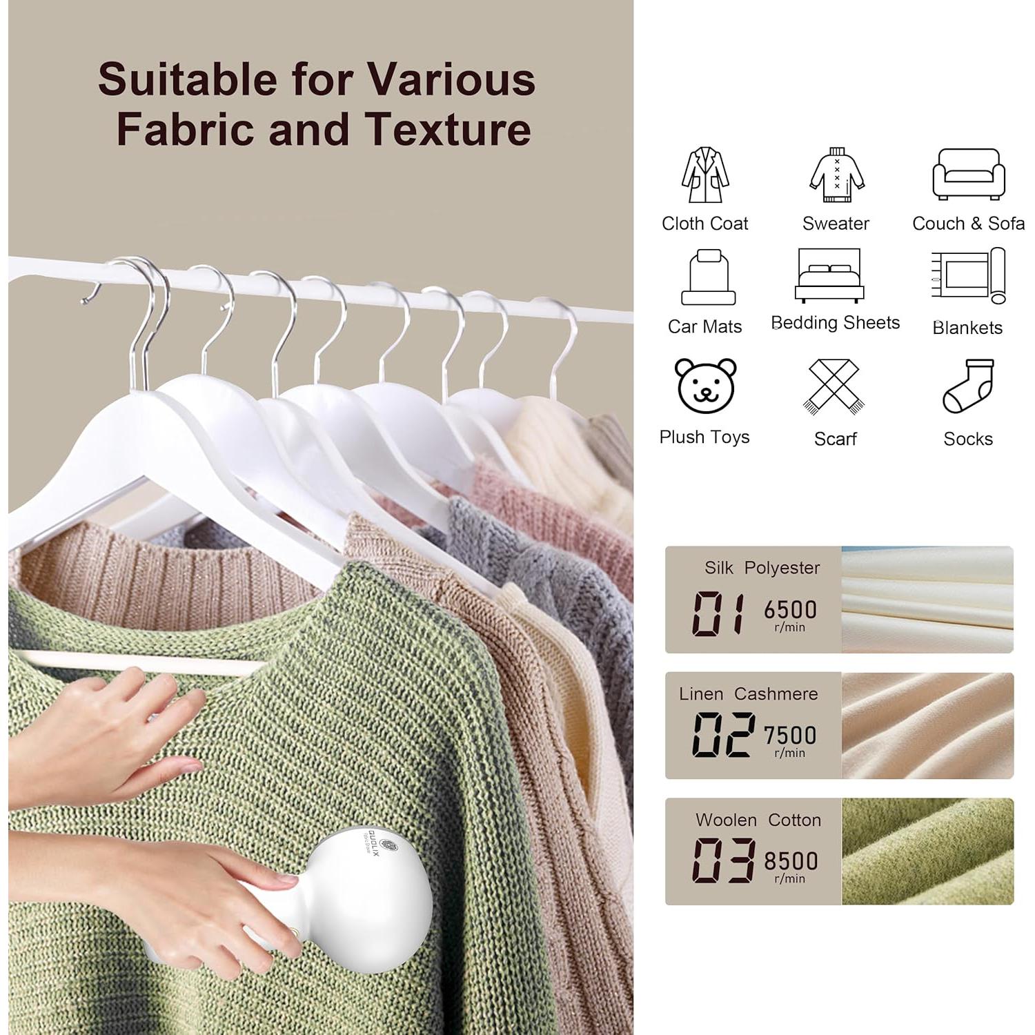 Quitapelusas Quolix Recargable 6 Hojas 6.86cm Blanco