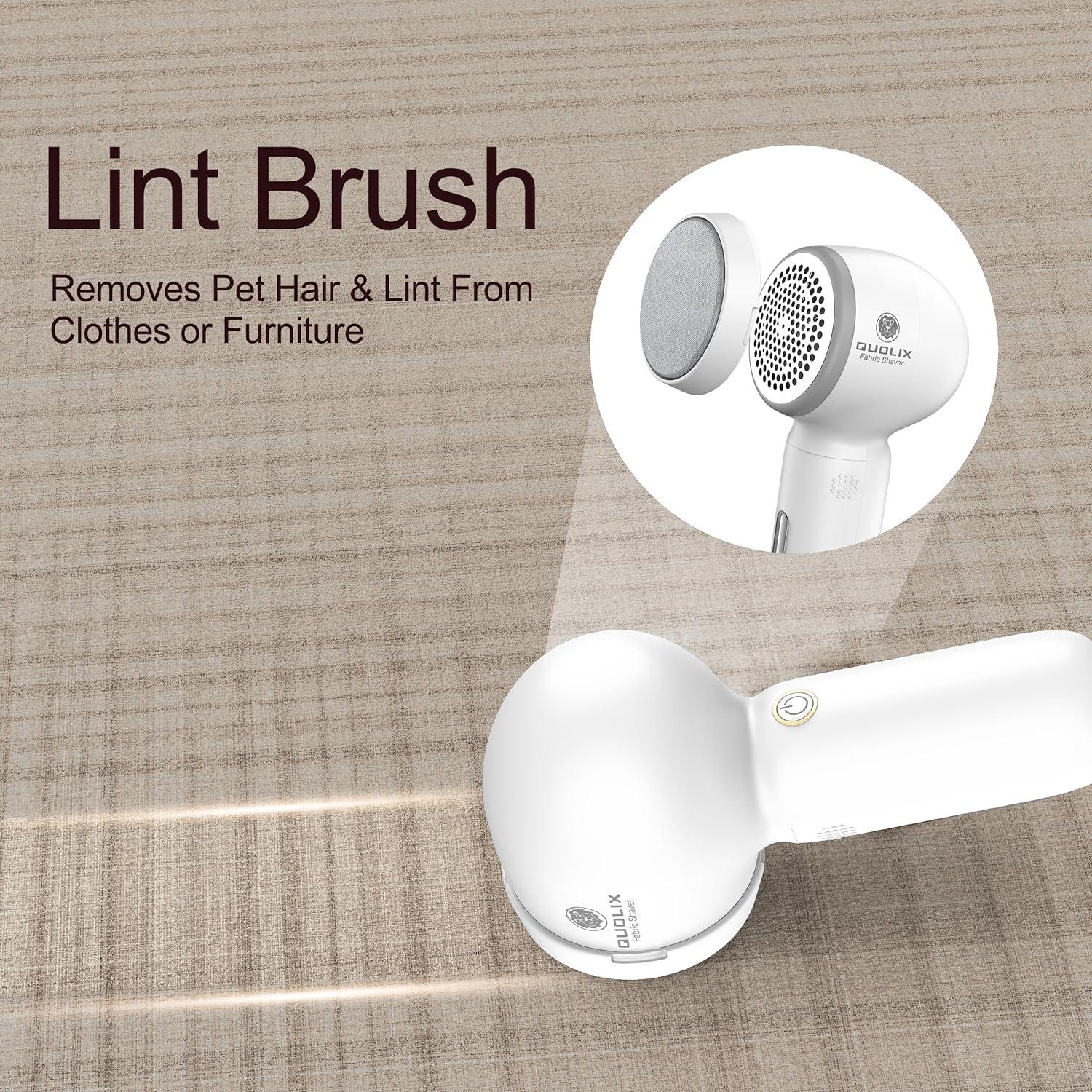 Quitapelusas Quolix Recargable 6 Hojas 6.86cm Blanco