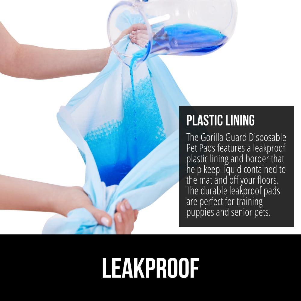 Almohadillas Desechables para Cachorros Gorilla Guard 100 Unidades 56x56cm