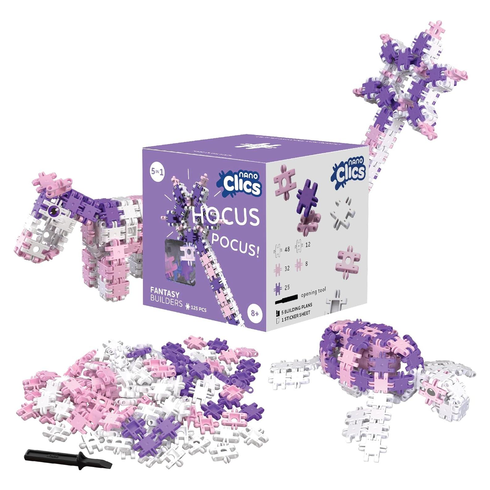 Nano Clics 125 Piezas - Juguetes de Construcción Educativos