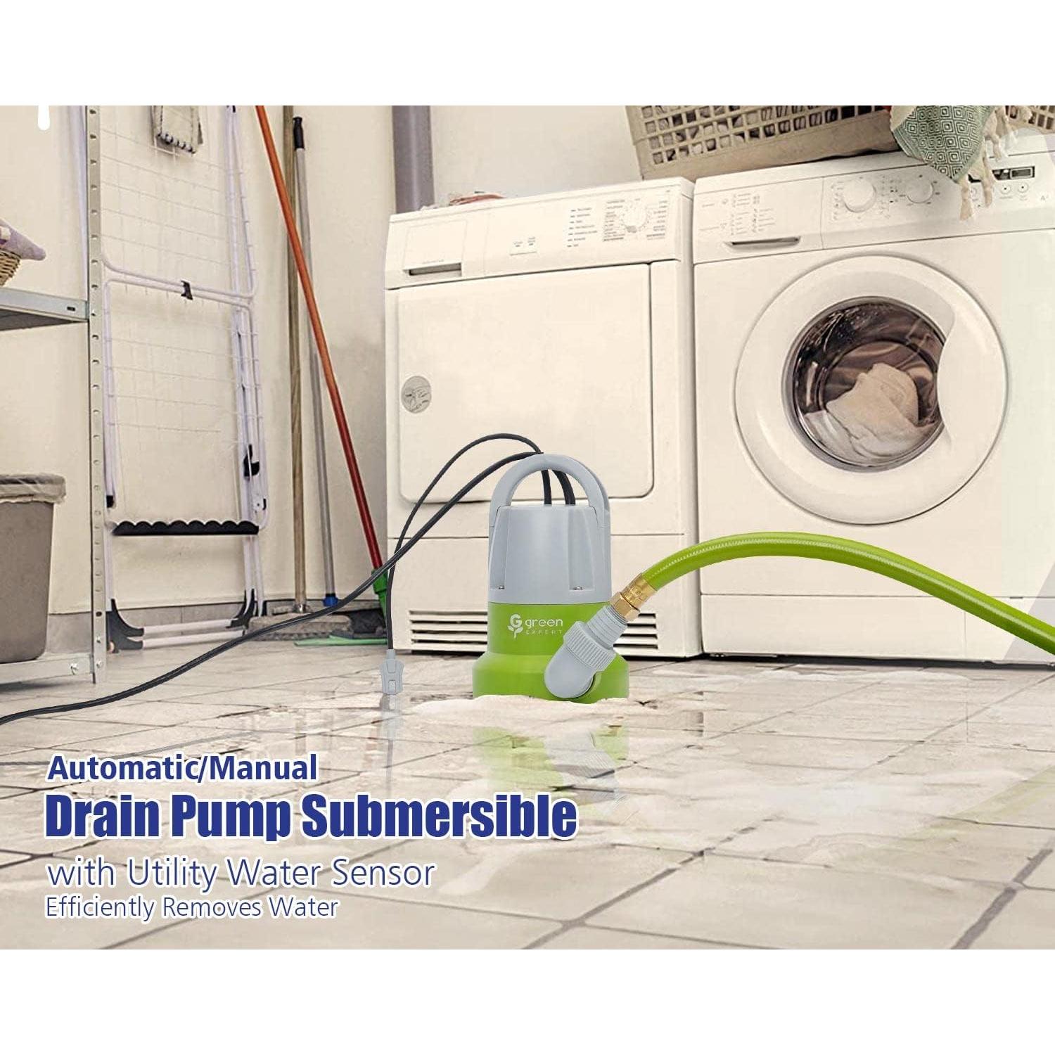 Bomba Sumergible Green Expert 1/3HP con Sensor de Agua