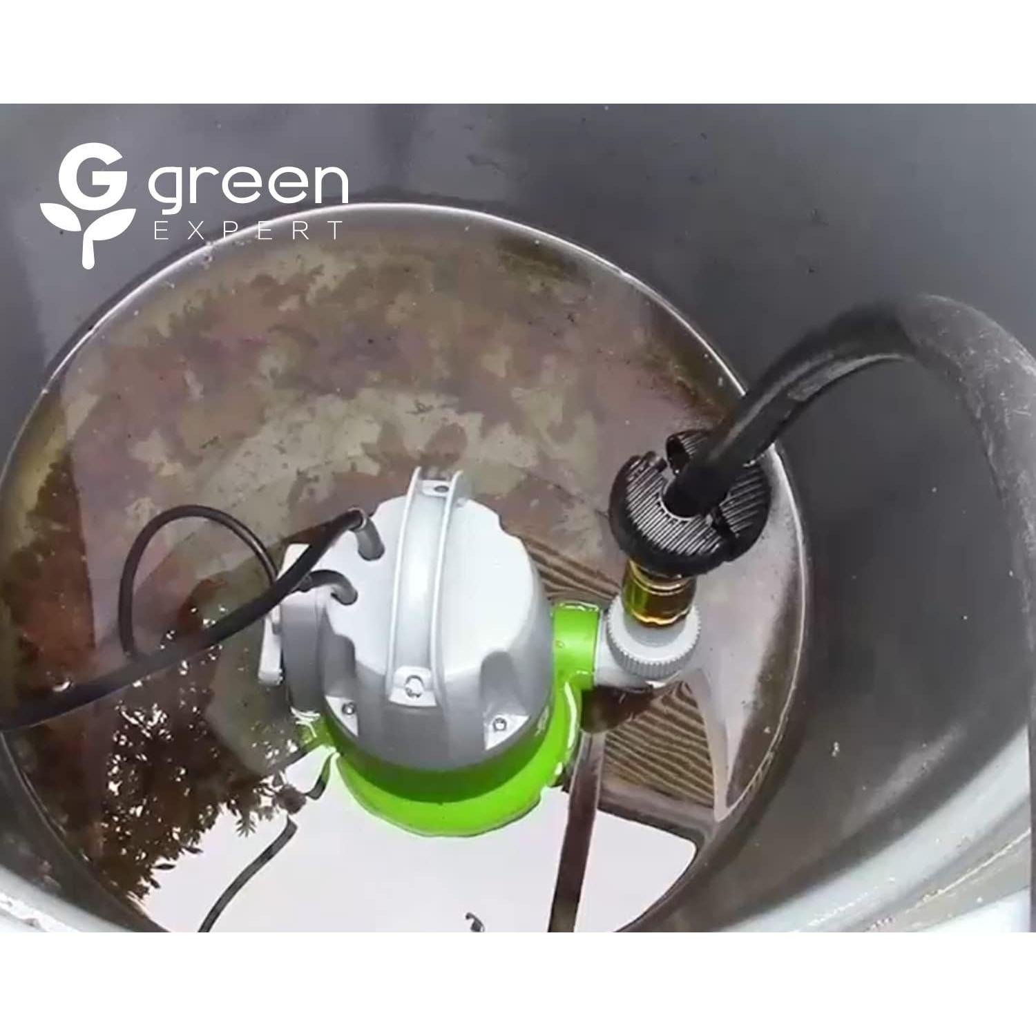 Bomba Sumergible Green Expert 1/3HP con Sensor de Agua