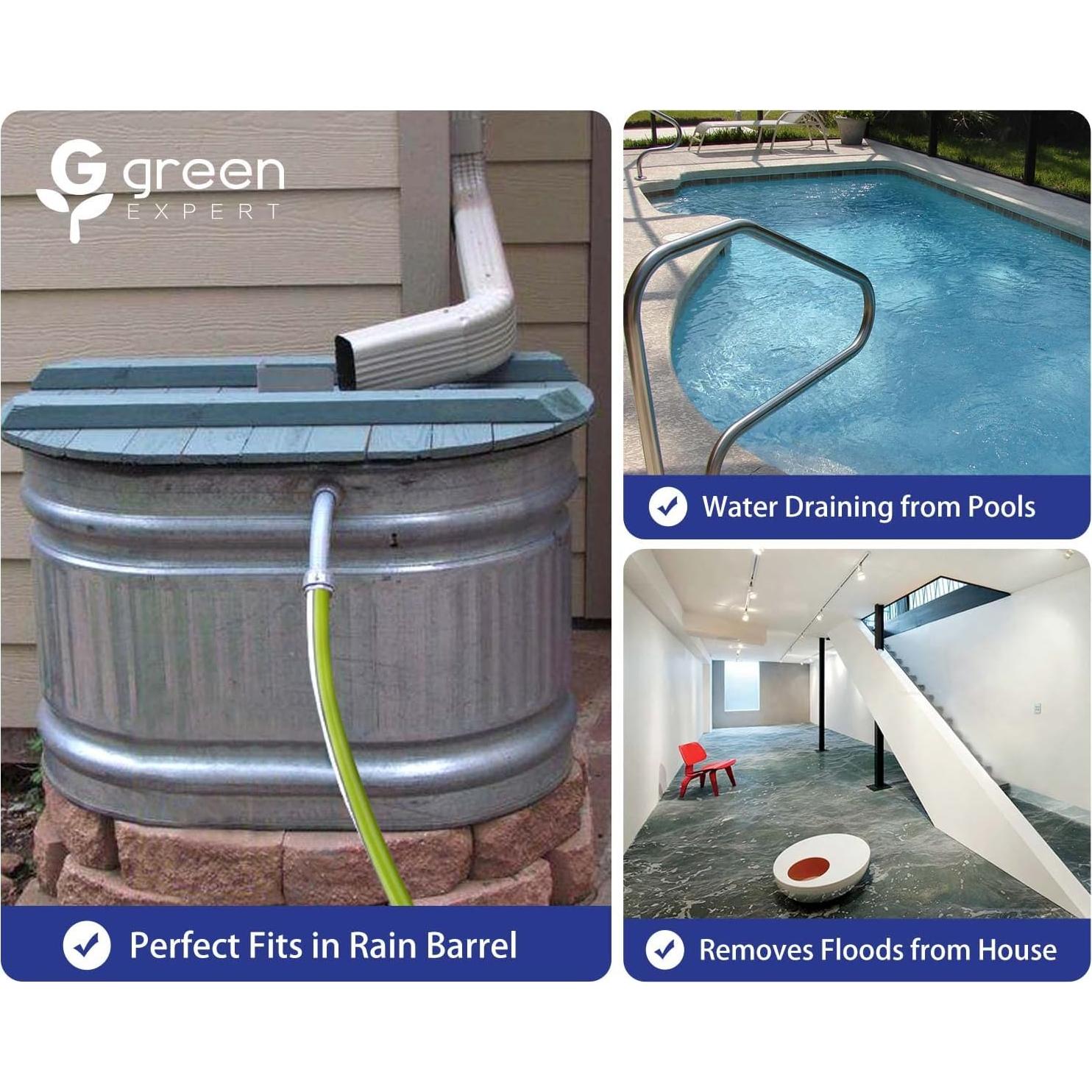 Bomba Sumergible Green Expert 1/3HP con Sensor de Agua