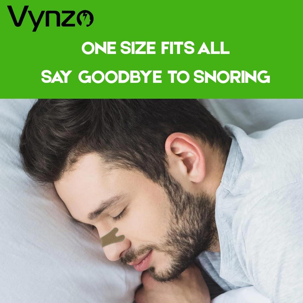 Tiras Nasales VYNZO para Ronquidos - 30 Unidades Hipoalergénicas