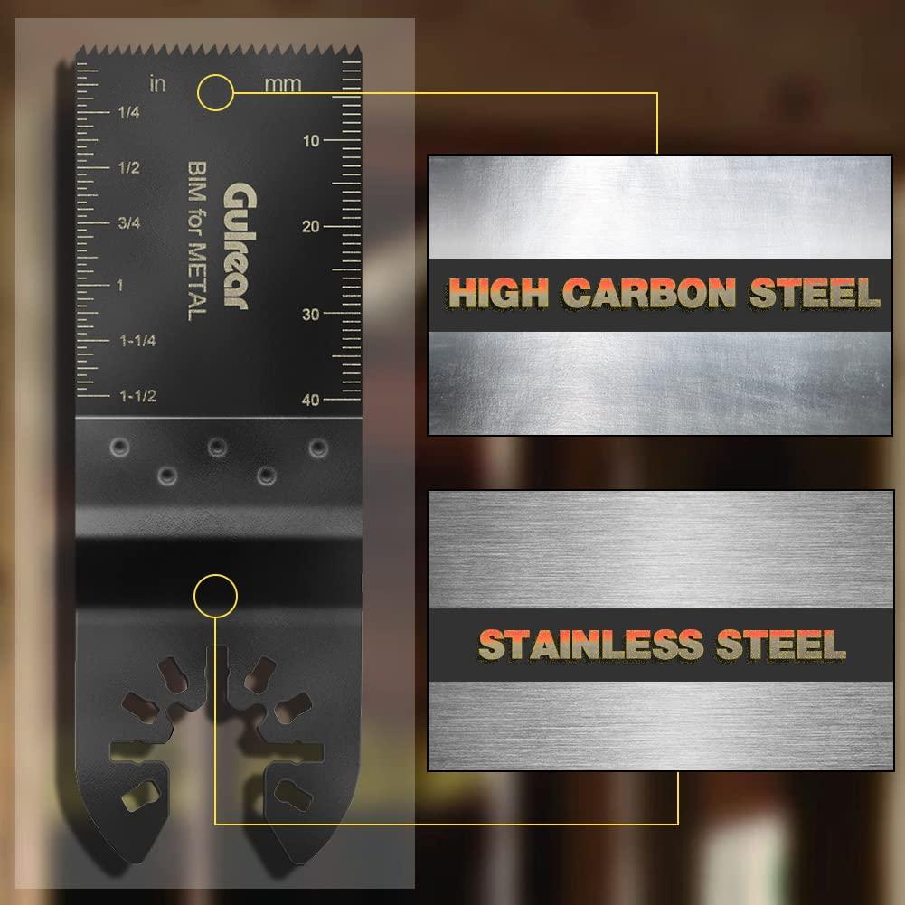 15PCS Cuchillas de Sierra Oscilante Gulrear para Dewalt y Bosch