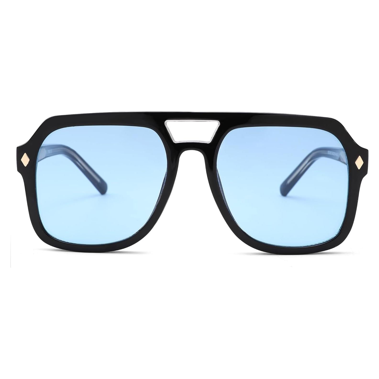 Gafas de Sol Aviador Pro Acme Retro Sobredimensionadas UV400