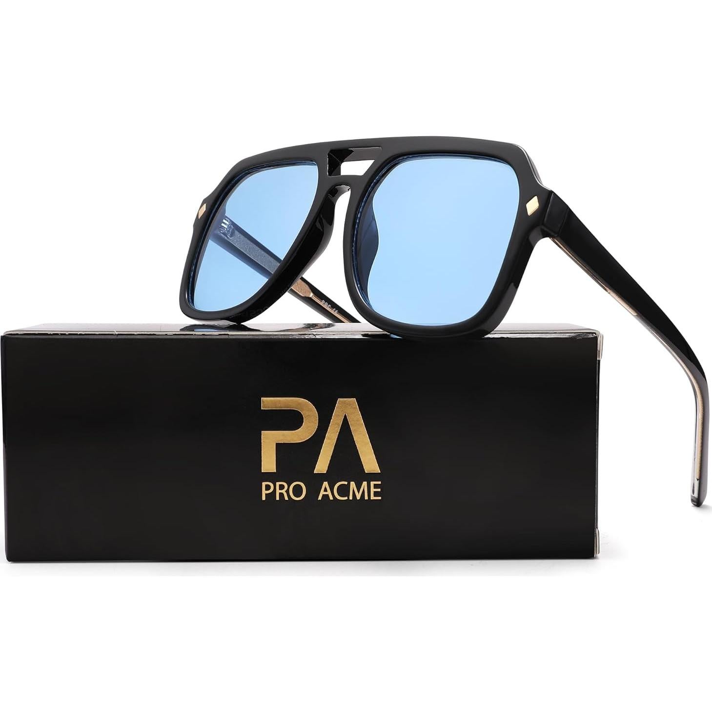 Gafas de Sol Aviador Pro Acme Retro Sobredimensionadas UV400