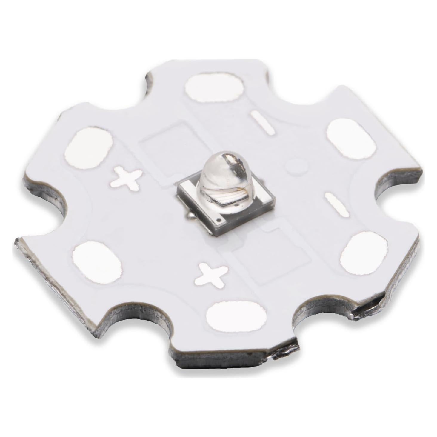 5 Pcs Luz LED UV 365-370nm Alta Potencia LEDGUHON