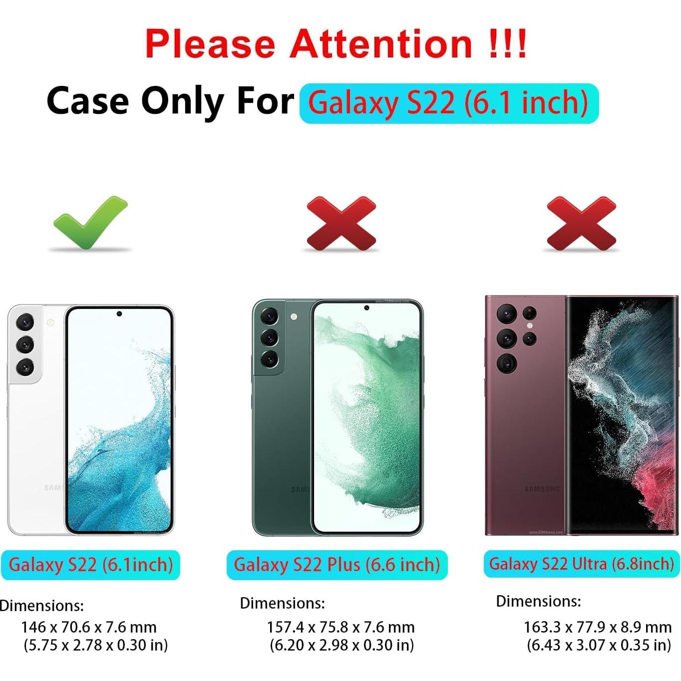 Funda ONOLA para Samsung Galaxy S22 6.1 con protector HD