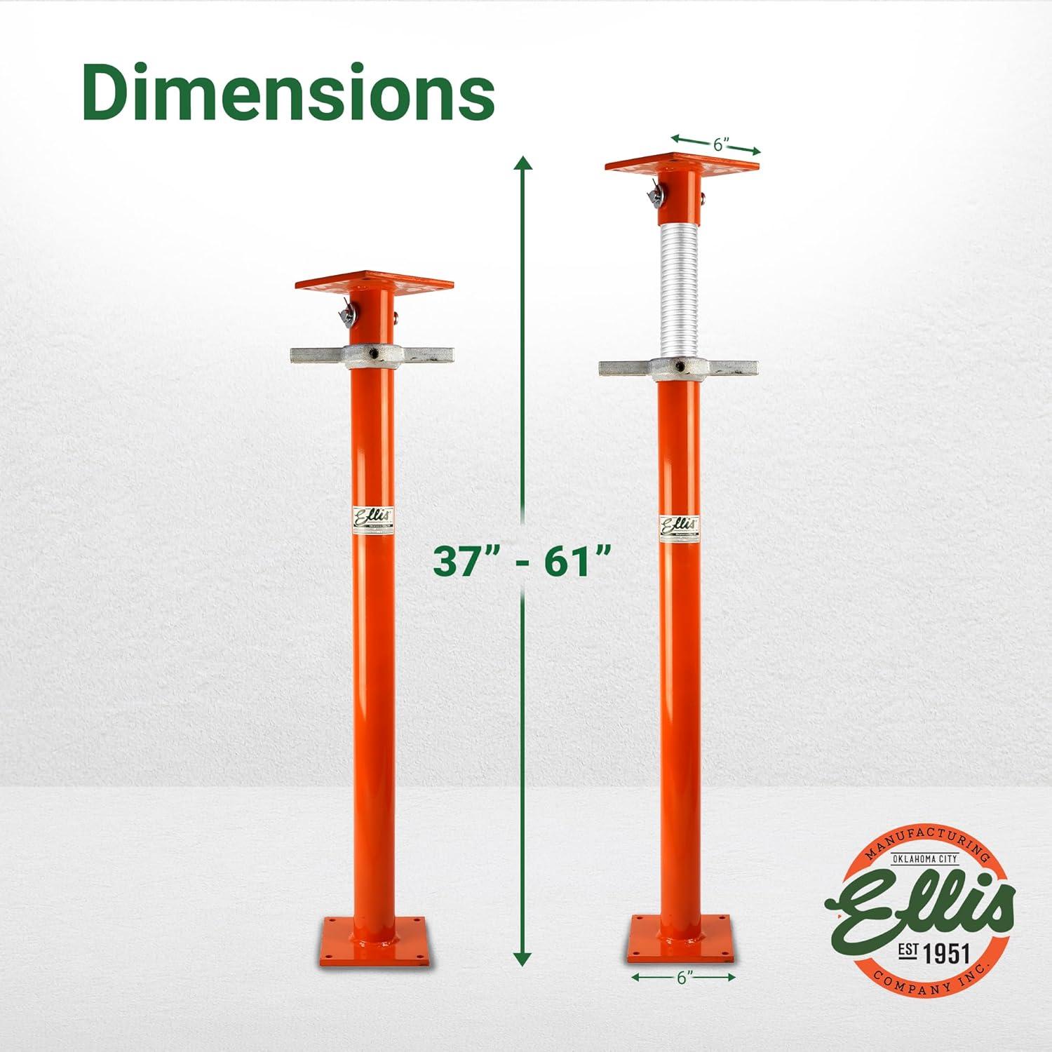 Poste de Elevación Ajustable Ellis 94-155 cm 5,443 kg