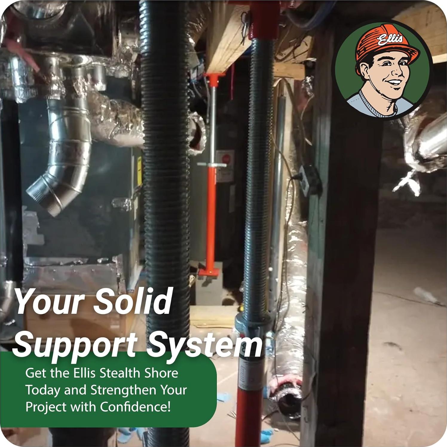 Poste de Elevación Ajustable Ellis 94-155 cm 5,443 kg