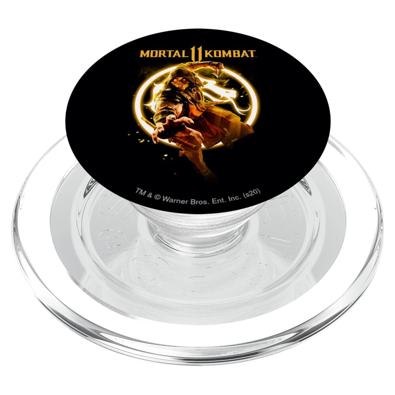 PopSockets MagSafe Mortal Kombat 11 Llamas de Scorpion