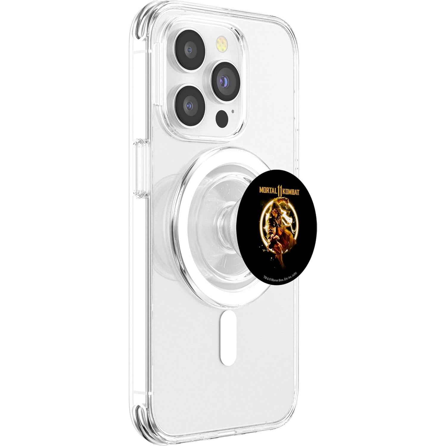 PopSockets MagSafe Mortal Kombat 11 Llamas de Scorpion