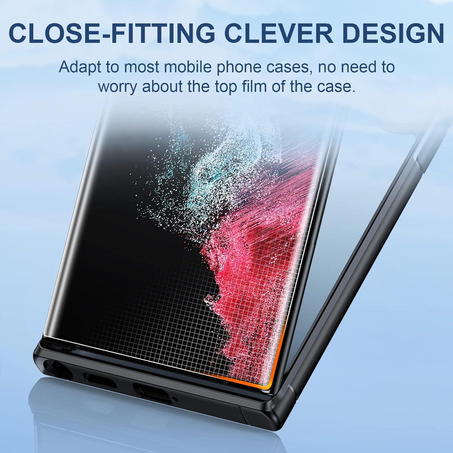 Protector de Pantalla Flexible LK para Samsung Galaxy S22 Ultra 3 Unidades