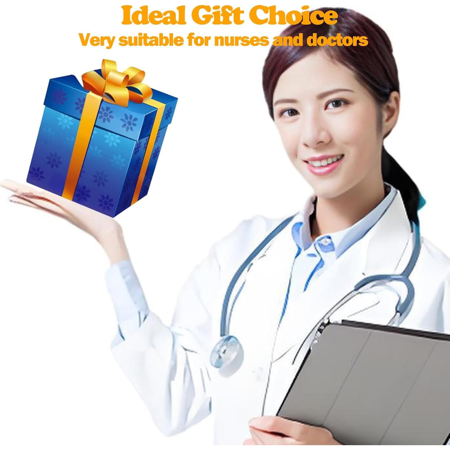 Juego de Linternas LED de Llavero y Marcadores Negros 12PCS