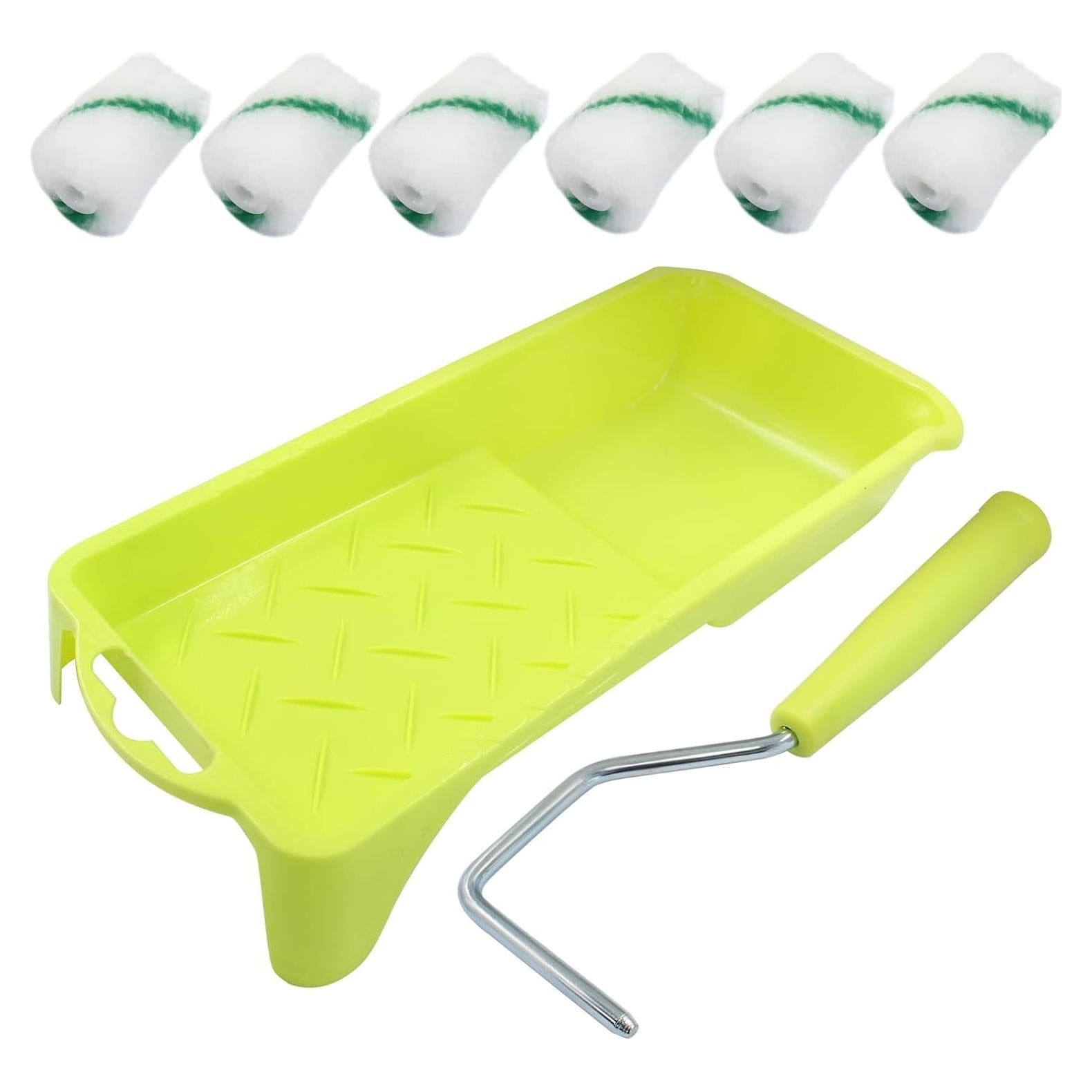 Rodillo de Pintura Mini Litoexpe 5.08 cm Verde con 6 Fundas