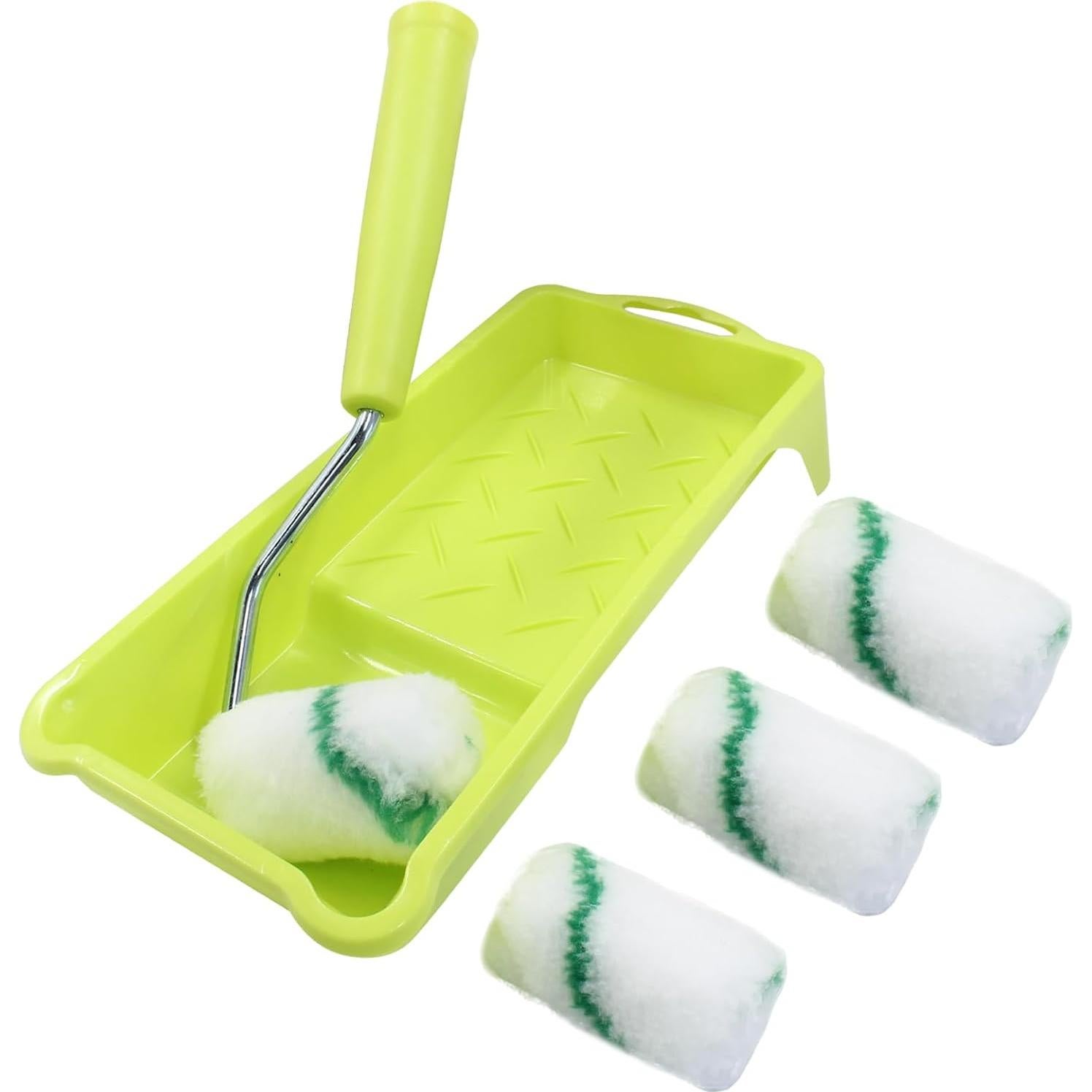 Rodillo de Pintura Mini Litoexpe 5.08 cm Verde con 6 Fundas