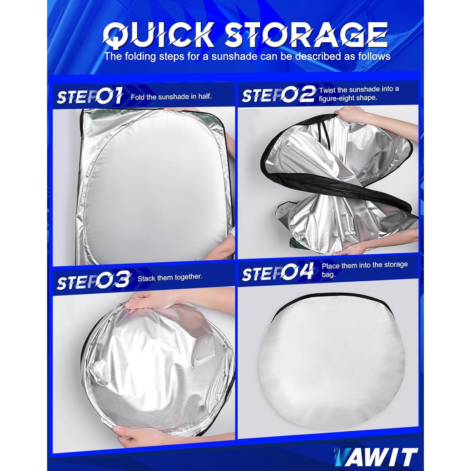 Sombra Solar Parabrisas VAWIT para Honda Pilot 2016-2025