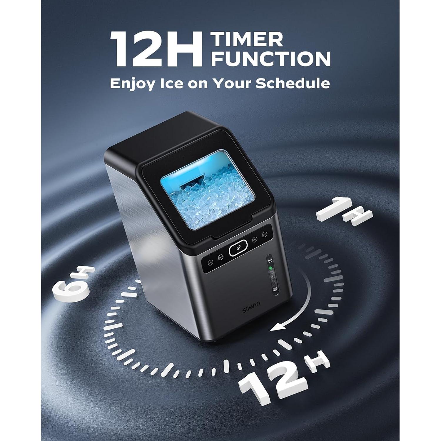 Máquina de Hielo Nugget Silonn SLIM30T-2 - 20,41 kg/día