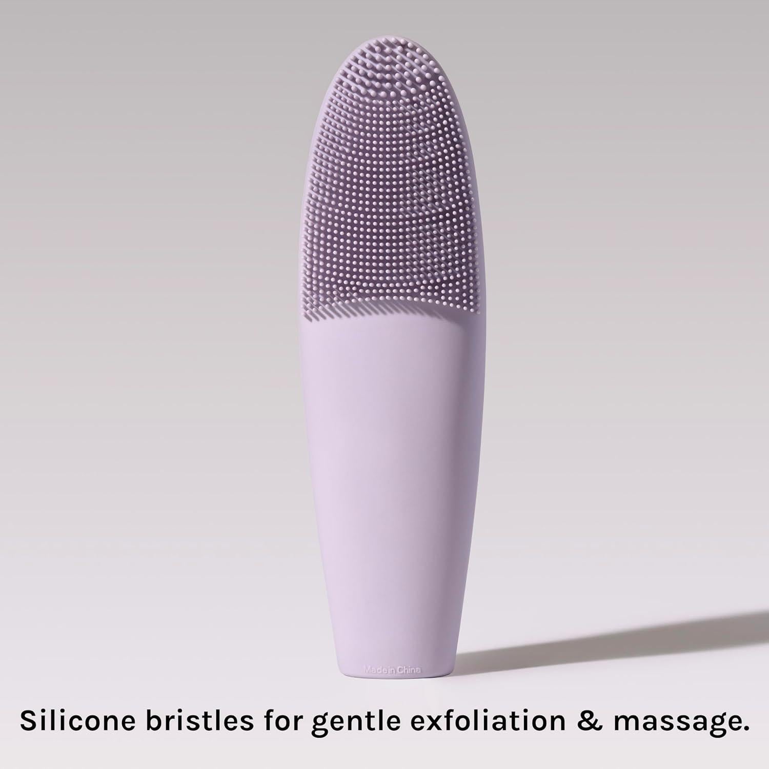 Cepillo Limpiador Facial LOLLIPOP de Mango Ciruela - Exfoliador de Silicona