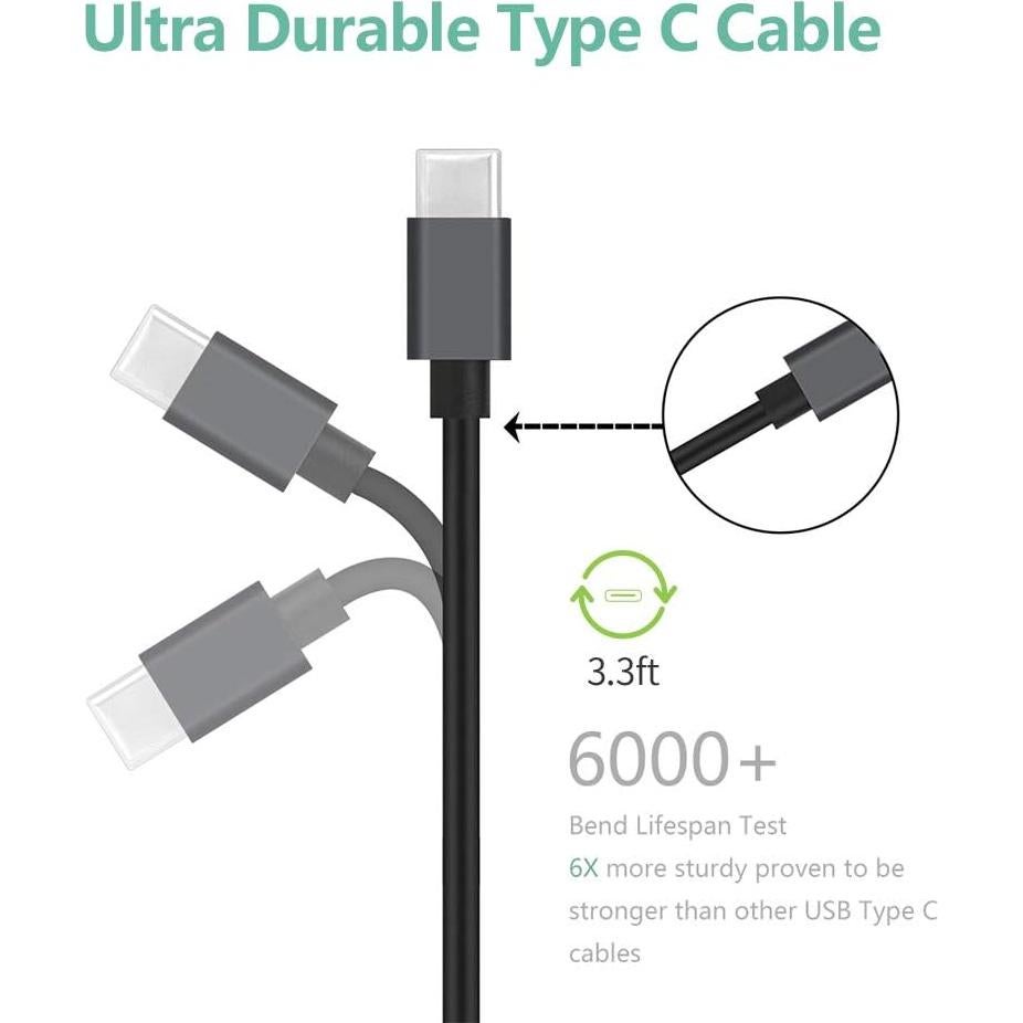 Cargador de coche USB C Rápido 18W Dongguan con Cable 1m