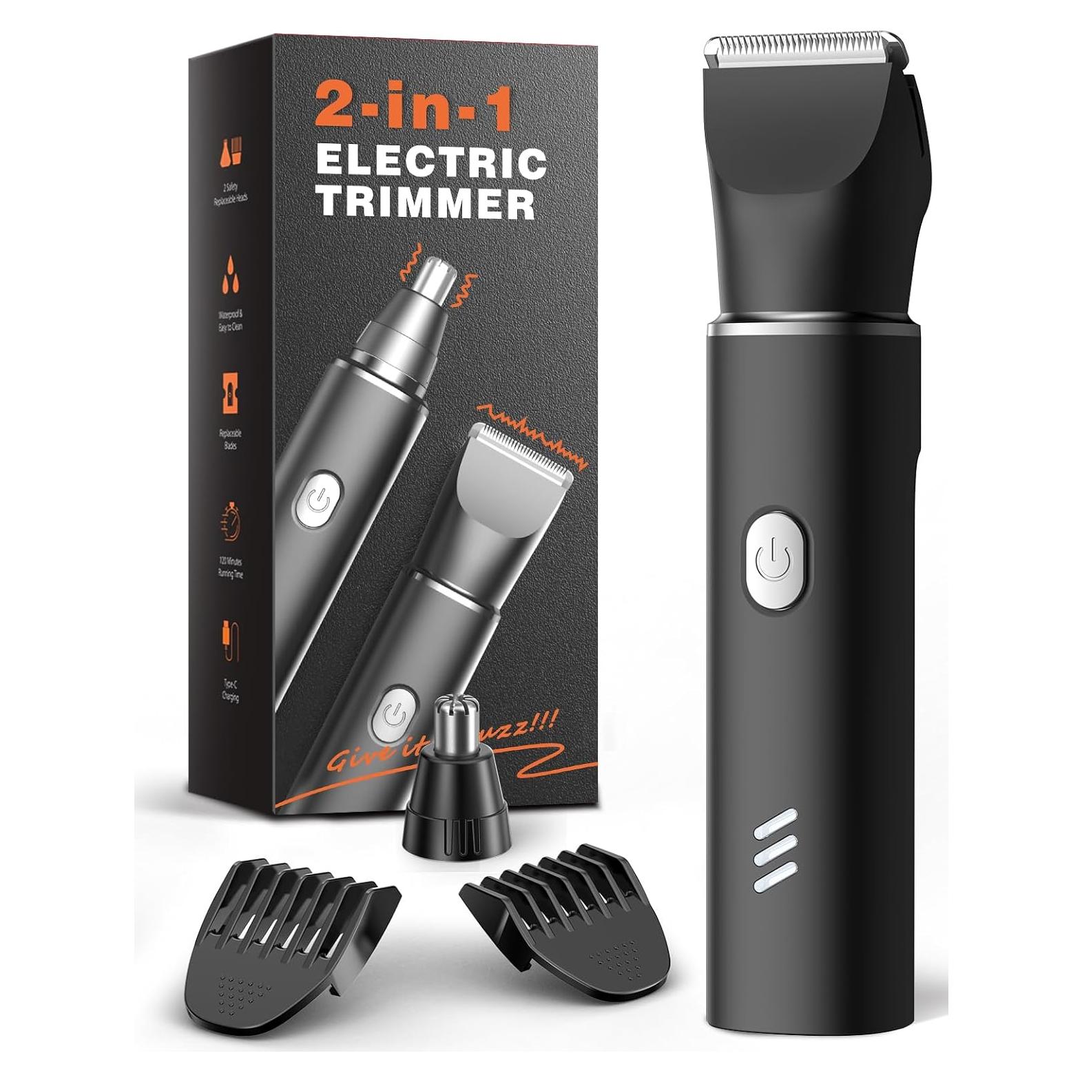 Recortadora Eléctrica REYOLL TC-015A para Vello Corporal