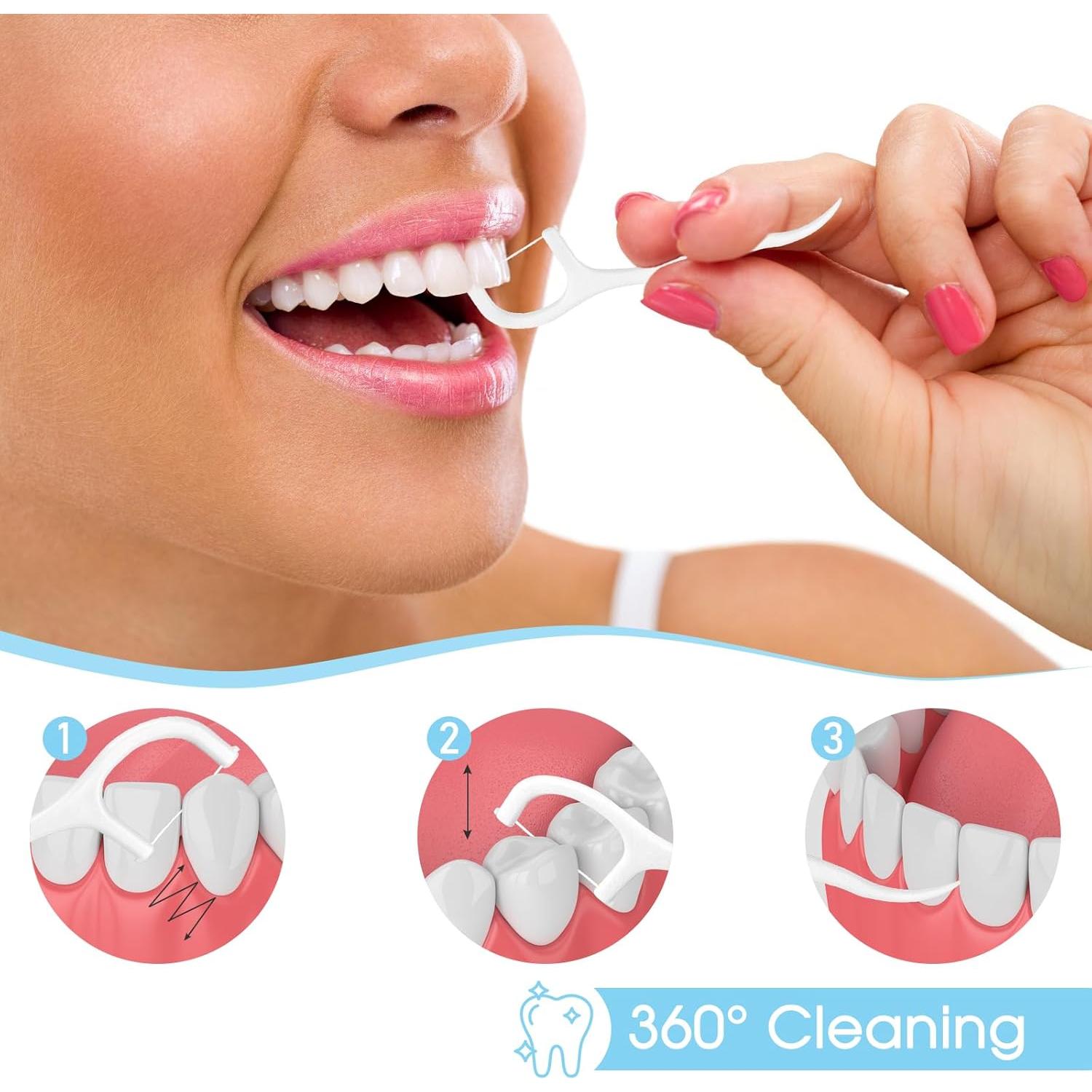 Palillos de Hilo Dental Eyxformula 100 Unidades Viaje