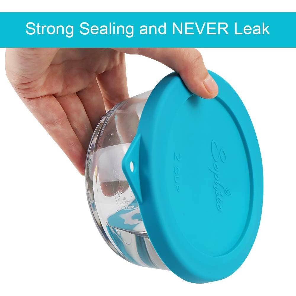 Tapa Redonda de Silicona SOPHICO para Almacenamiento 2 Tazas