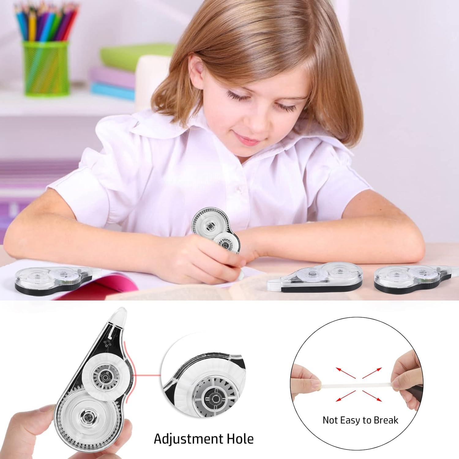 Cinta Correctora BESARME 12 Piezas 12m Blanca