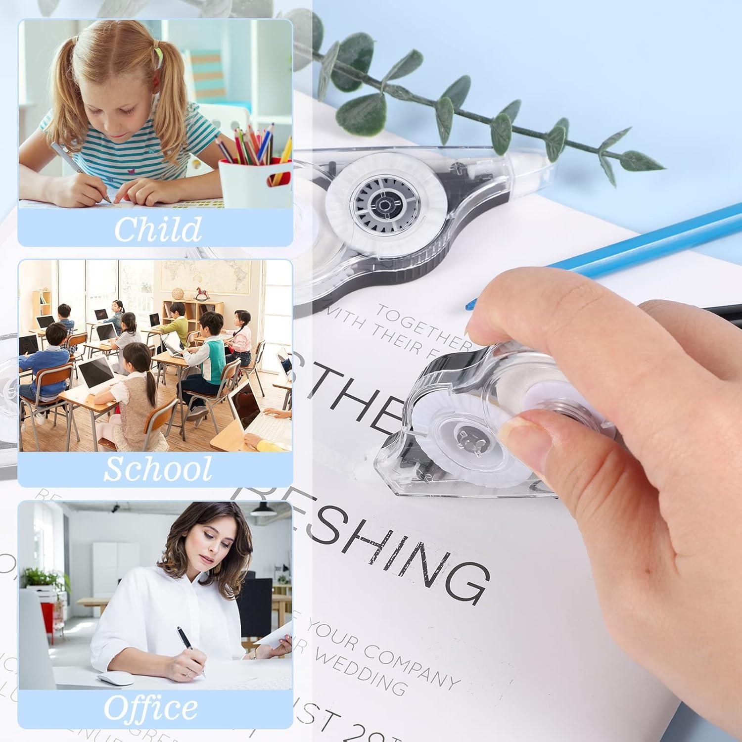 Cinta Correctora BESARME 12 Piezas 12m Blanca