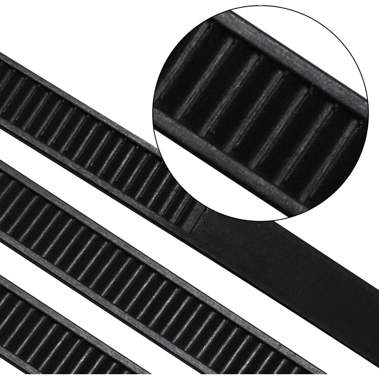 60 Sujetadores de Montaje a Presión SWZHAI Nylon Negro