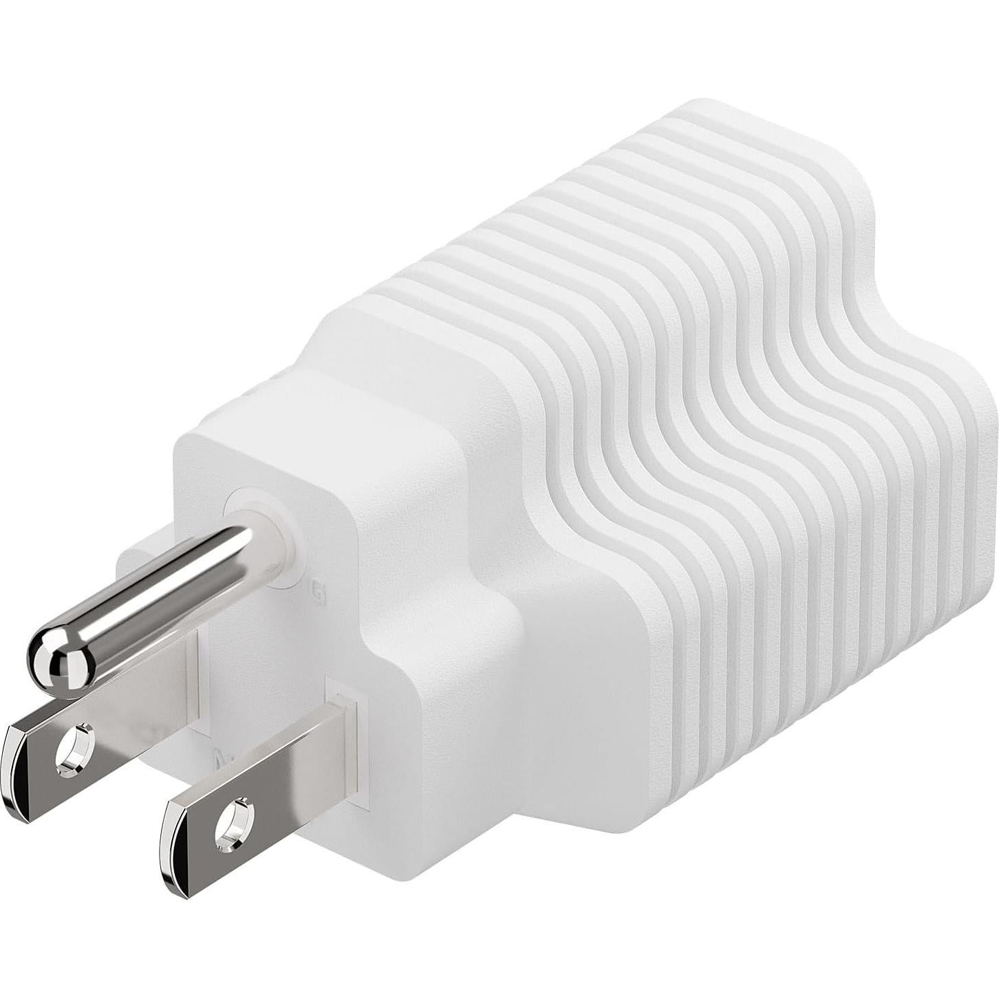 Adaptador de Enchufe CA 4 en 1 PluGrand 15A 125V a 20A 250V