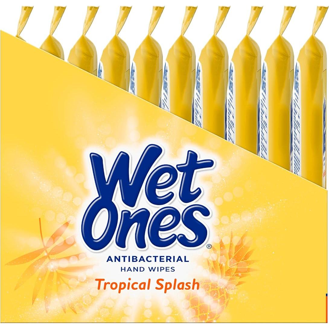 Toallitas Antibacteriales Wet Ones Tropical Splash 20 Unidades