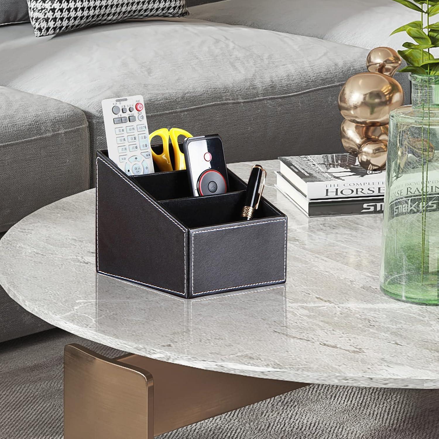 Soporte Organizador de Control Remoto RHCSZ - 2 Piezas Negro