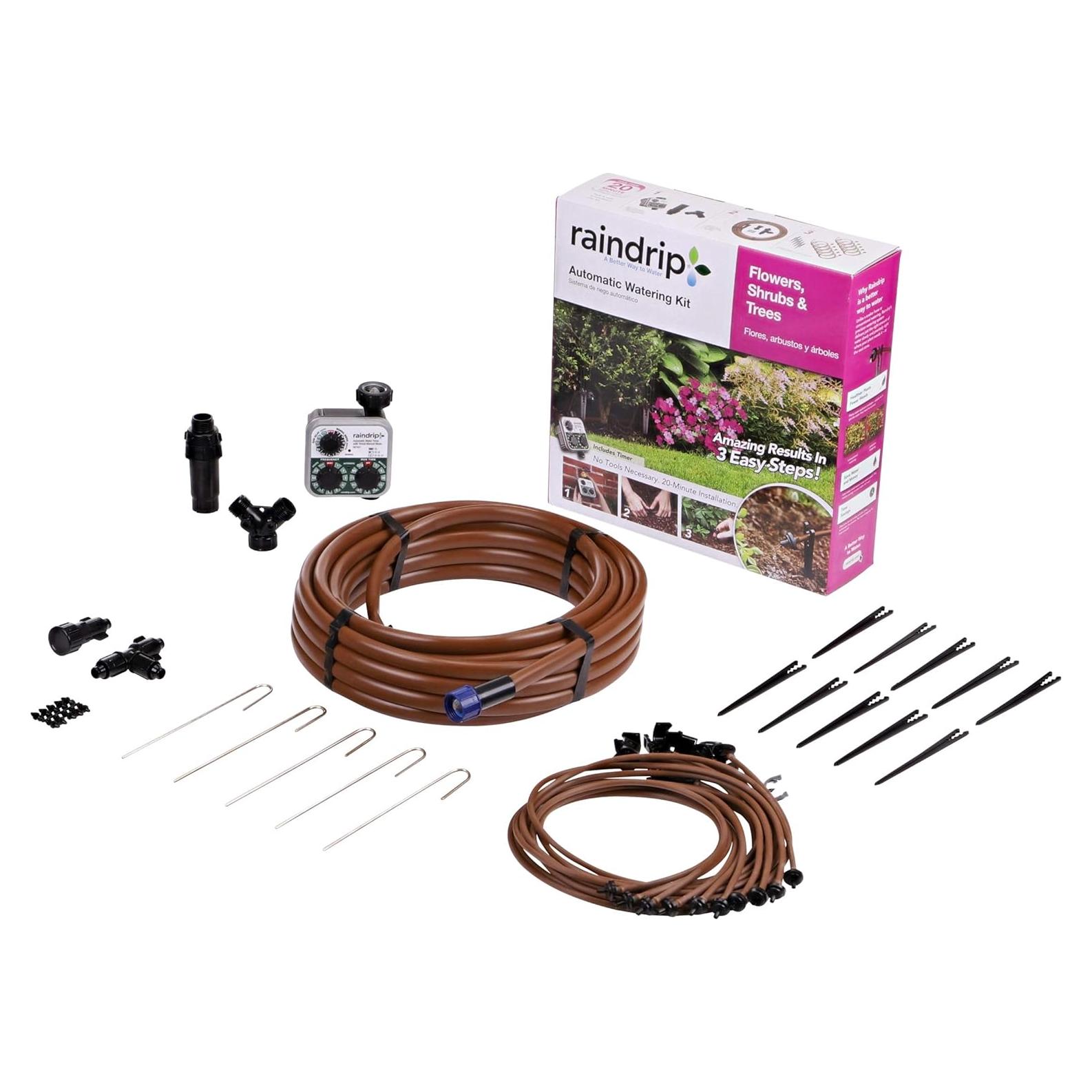 Kit de Riego por Goteo Raindrip SDFSTH1P para 10 Plantas