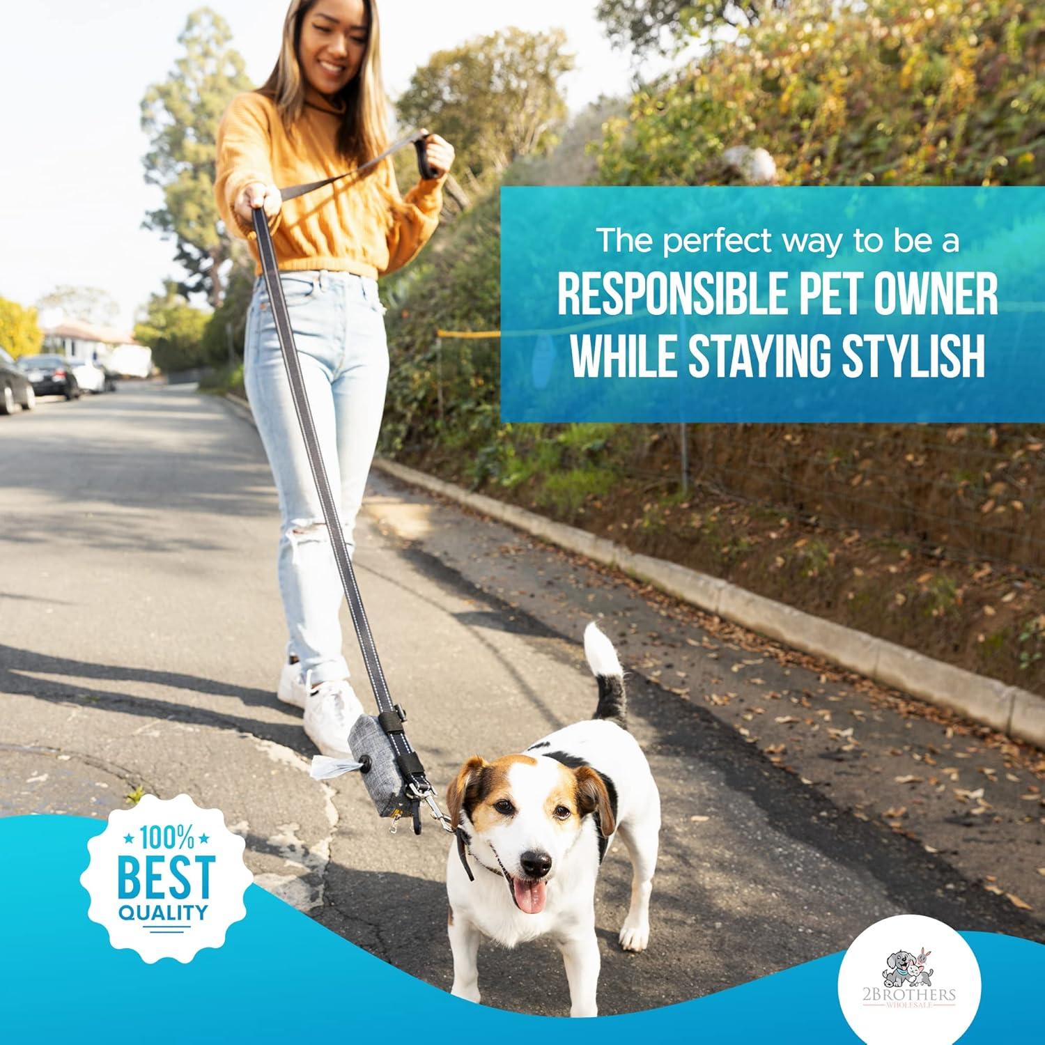 Soporte de Bolsa de Excremento de Perro 2Brothers Púrpura