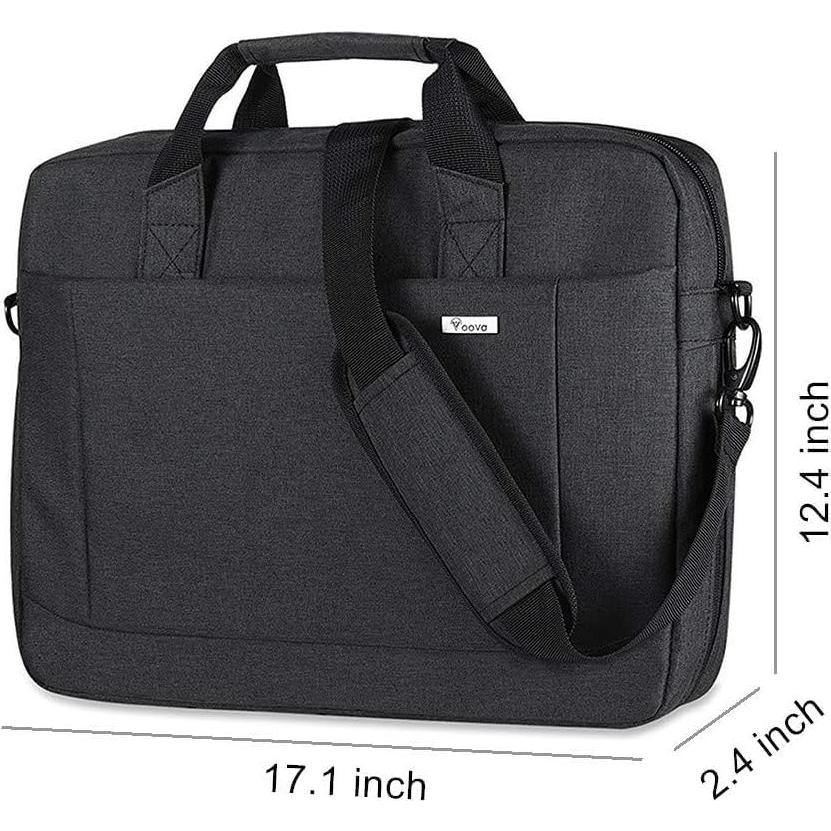 Funda para Laptop Voova 15.6" Negra Acolchada Impermeable