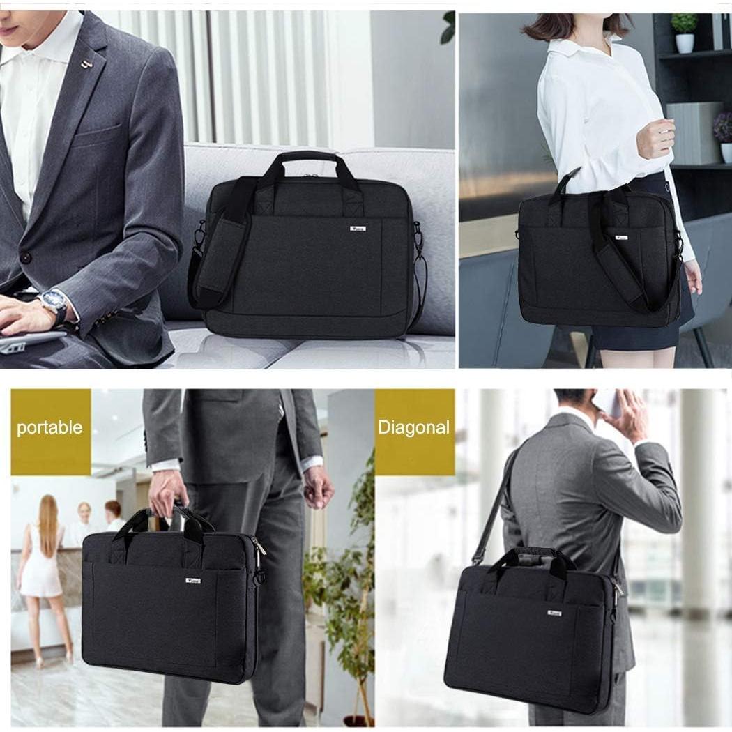 Funda para Laptop Voova 15.6" Negra Acolchada Impermeable