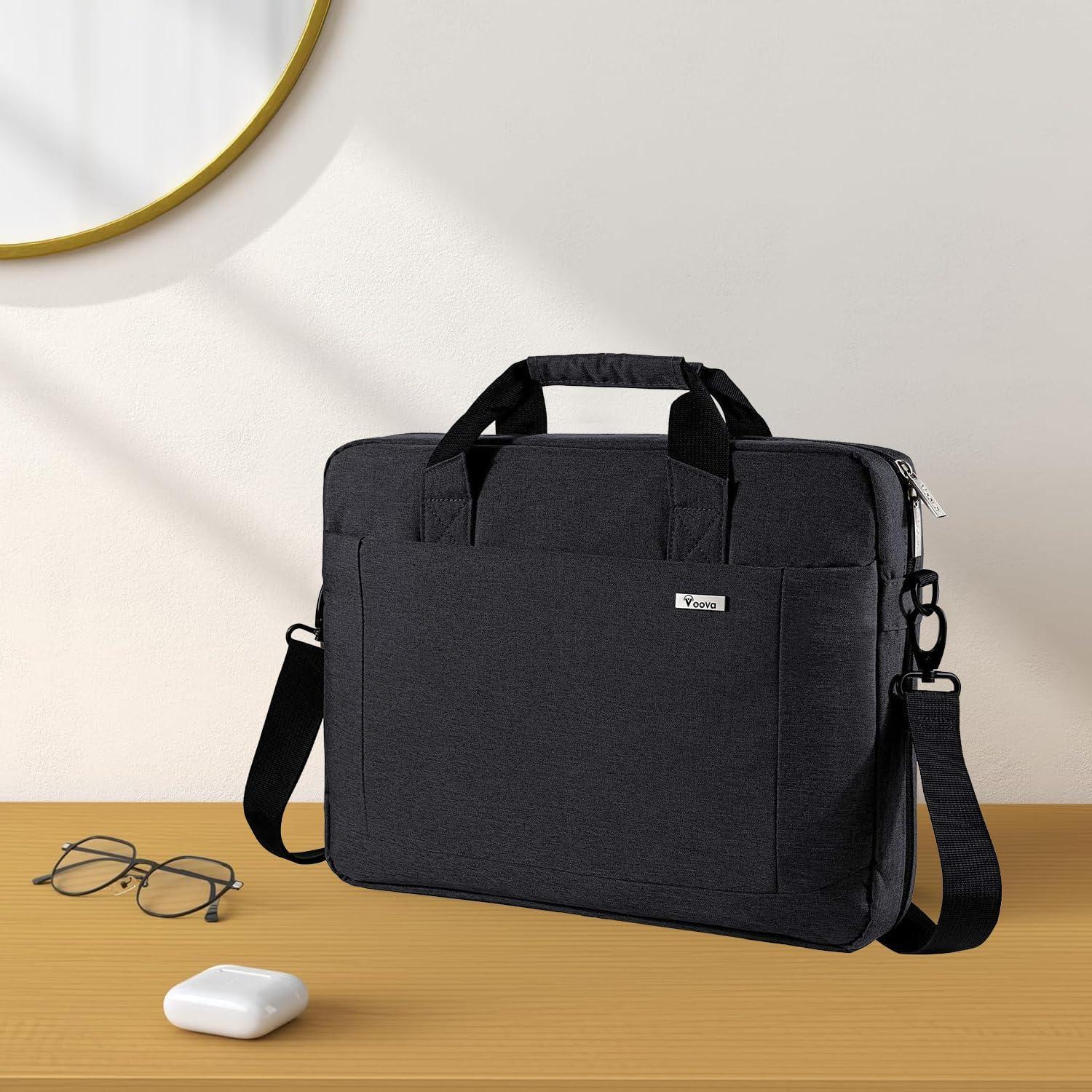 Funda para Laptop Voova 15.6" Negra Acolchada Impermeable