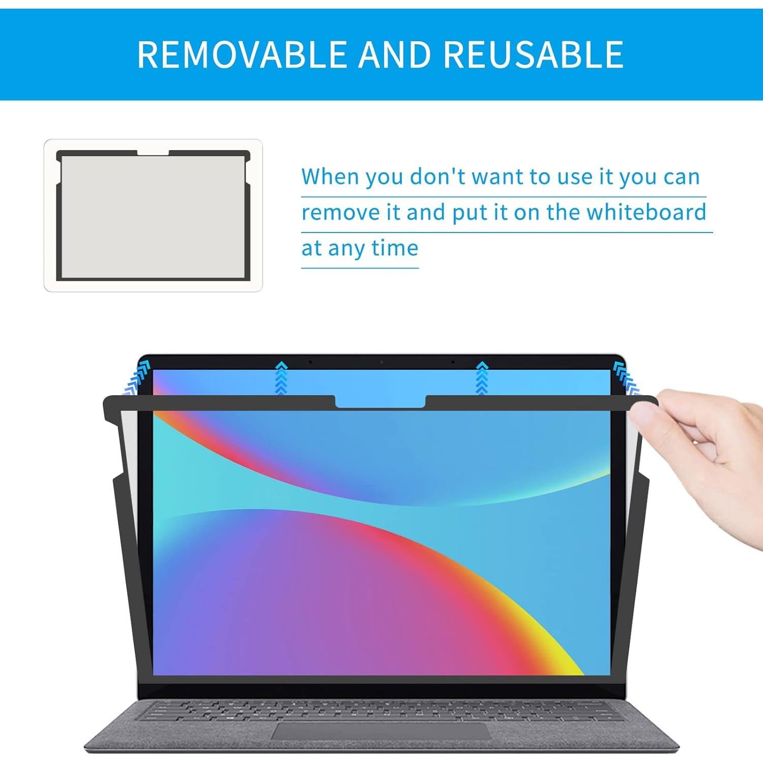 Protector de Pantalla de Privacidad ZOEGAA para Surface Laptop 13.5"